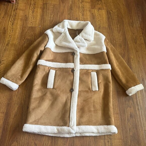 NWT BlankNYC teddy Sherpa micro suede jacket - Picture 6 of 6